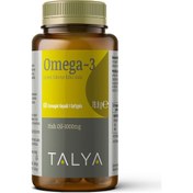 Resim Talya Omega-3 İçeren Balık Yağı Takviye Edici Gıda 60 Yumuşak Kapsül 