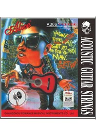 Resim Alice A306XL Akustik Gitar Takım Tel - 0.10 