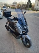 Resim Motocam Voge Sr1 Siperlik Ön Cam 2023 2024 Model 72cm Açıkfüme Renkli 4mm Uzun Cam 