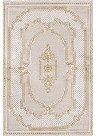 Resim Bahariye Halı Art Deco 95x300 A914 Bej Gold 