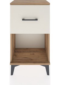 Resim Arges Komodin Tek Raflı Tek Çekmeceli 44x30x80 Çam-aytaşı Atlas Çam 