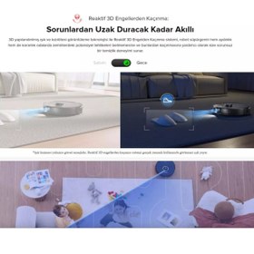 Resim Roborock Yeni Premium Hepa Filtreli S8 Son Seri Robot Süpürge, 6000pa, Vibrarise Paspaslama, 