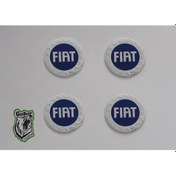 Resim Jant Göbeği Etiketi Fiat 60Mm Çap Mavi (502481278) 