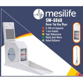 Resim Mesilife Duvara Monte Boy Ölçer 