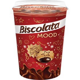 Resim Biscolata Mood Çikolata Kremalı Dolgulu Bisküvi 125 g 