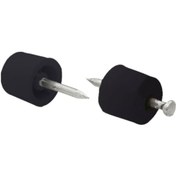 Resim Pls. Çivili Raf Pimi Siyah 100 Adet 