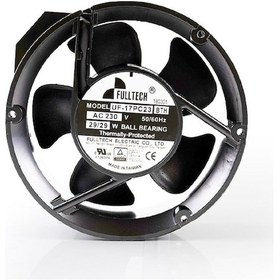 Resim Fulltech Uf-17pc23bwh ,172x51mm 220vac 205-cfm 2-kablo Fan 