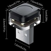 Resim Trendooze Turcoshop11 1/2 Parça Noel Mini Led Araç Işık Beyaz 