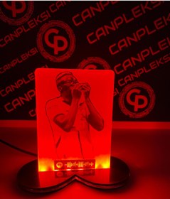 Resim hediyedesen Kirmizi Renk Gece Lambası 