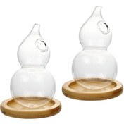 Resim Suntek 2x Cam Tomurcuk Vazolar Yaratıcı El Sanatları Teraryum Temizlemek 