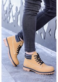 Resim Vojo Arex Suya Dayanıklı Casual Kışlık Erkek Bot 267800001819 33 Sarı Sarı 