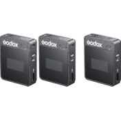 Resim Godox MoveLink II M2 Kablosuz İkili Mikrofon Kiti 