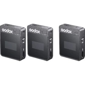 Resim Godox MoveLink II M2 Kablosuz İkili Mikrofon Kiti 