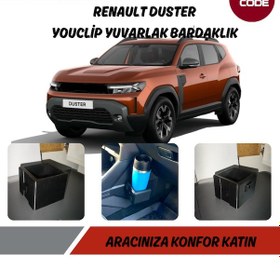 Resim Renault Duster Youclip Kare Bardaklık 1 