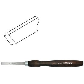 Resim Narex 817110 Ahşap Torna Bıçağı Eğri Ağız 14X105 Mm 