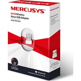 Resim Tp-Link Mercusys Mw150Us 150Mbps Kablosuz USB Adaptör 