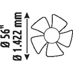 Resim Helios HS-9306 Rigel 85W 3 Kademeli Ledli Uzaktan Kumandalı Dekoratif 5 Pervaneli Tavan Vantilatörü Beyaz 