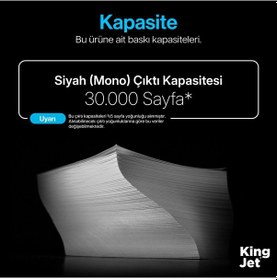Resim Kingjet Brother Uyumlu Dr750 Standart Kapasiteli 2'li Paket Muadil Drum Ünitesi Hl-5470dwt 