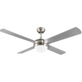 Resim DLC GROUP Dlc Alızee Mat Krom Tavan Vantilatörü 132 Cm 