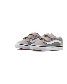 Resim Vans Old Skool V Bebek Günlük Ayakkabı VN000CRW85T1 Gri 