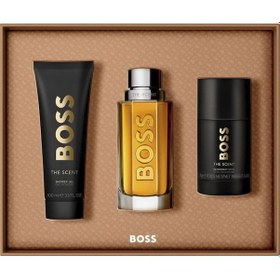 Resim Hugo Boss The Scent For Him Edt 100 Ml + Shower Gel 100 Ml + Deostick 75 Ml Erkek Parfüm Seti Aromatik 