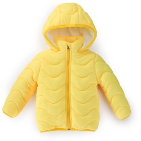 Resim My Hanne Desenli Kız Bebek Mont 50129 
