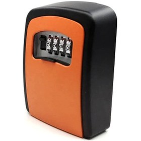 Resim Insafe Isc803Key Şifreli Anahtar Kutusu - Anahtar Dolabı - Orange 