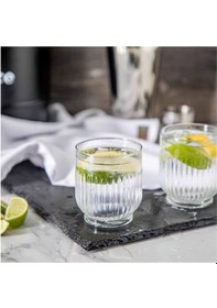 Resim Meşrubat Bardağı / Viski Bardağı 6 Lı 330 Cc 