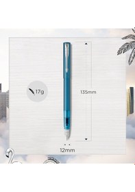 Resim Parker Dolma Kalem Vector Xl Matte Teal M Blue Diğer 