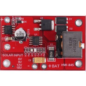 Resim Mppt Solar Panel 12v Akü Şarj Kartı Cn3767 13,5v 3a Pil Batarya Kurşun Asit Akü Şarj Güneş Pili 