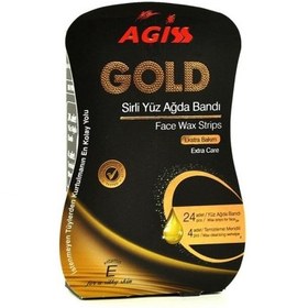 Resim Agiss Gold Sirli Yüz Ağda Bandı 24lü 