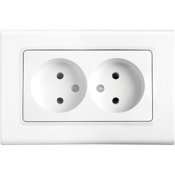 Linnera BEYAZ İKİLİ Priz