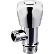 Resim Sardıcı Topaç 3/8 Aç-kapa Taharet Musluğu Gümüş 