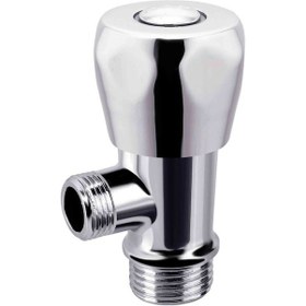 Resim Sardıcı Topaç 3/8 Aç-kapa Taharet Musluğu Gümüş 