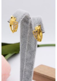 Resim Latif Kuyumculuk 22 Ayar Altın J Klips Kadın Küpe Lkkp1208 