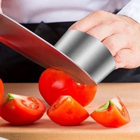 Resim Go İthalat 2li Metal Parmak Koruyucu Hızlı ve Güvenli Kesme Paslanmaz Çelik Koruyucu Aparat (5440) 