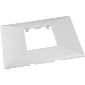 Resim Mutlusan 100X50 Kablo Kanalı Priz Montaj Çerçevesi-Tekli 