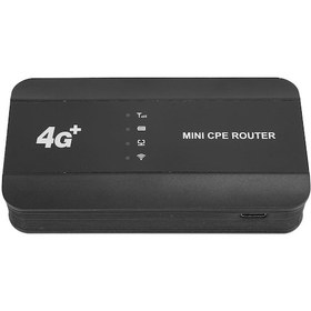 Resim 4g Mini Cpe Router, Sim Kart Yuvası İle C Tipi Şarjlı, Gigabit Ethernet Yönlendirici Rj45 Portulu 