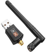 Resim dual band Usb Adapter Wifi 5 Ac600 Mbps Wireless Speed 2.4+5 Ghz Usb 2.0 Adaptör Kablosuz Wifi Alıcı 
