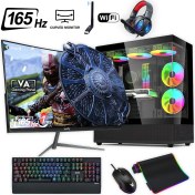 Resim İzoly Ventus 504 x I5-10400F 32GB 1tb M.2 Nvme Rtx 3060 8gb 24" 165 Hz Oyuncu Masaüstü Bilgisayarı 