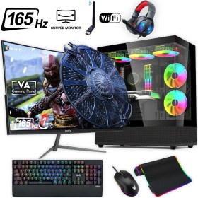 Resim İzoly Ventus 504 x I5-10400F 32GB 1tb M.2 Nvme Rtx 3060 8gb 24" 165 Hz Oyuncu Masaüstü Bilgisayarı 