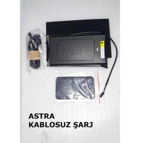 Resim Oled Garaj Opel Astra H İçin Uyumlu Kablosuz Sarj Standı 