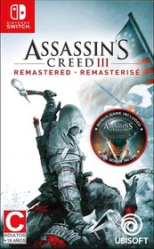 Resim Asassins Creed 3 REMASTERED Nintendo Switch Oyun 