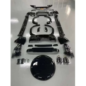 Resim Lr defender body kit tampon seti black edition 2020+ 