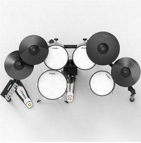 Resim Artesia Legacy A250-bms Black Metallic Stripe Dijital Davul Seti 