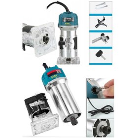 Resim Staxx Blue S35MF 3500 W 6 MM Mini Freze Formika Traşlama Makinesi 