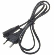 Resim Epson Yazıcı Güç Kablosu Ac Power Cord 220 Volt Double Corrugated 2 Pın Cable 1.5 Metre 