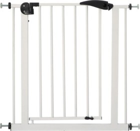 Resim Babydoor Güvenlik Kapısı Tekstüre Beyaz 76-80cm Otomatik Kapanan Bebek Güvenlik Kapısı 