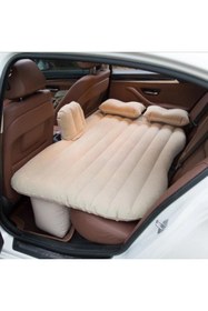 Resim Geseus Araç Içi Şişme Yatak Araba Arka Koltuk Yatağı + Şişirme Pompası 