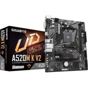 Resim Gıgabyte A520M-K V2, 2xddr4, 1x M.2, D-Sub, Hdmı, Am4 Soket Anakart 